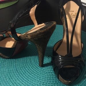 Louboutin slingbacks